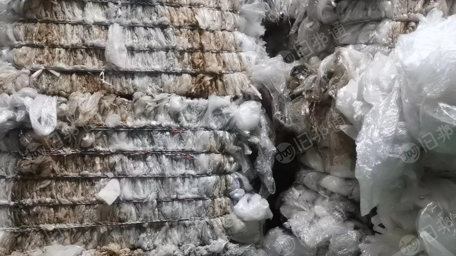 长期出售水洗高压膜废料,一级膜废料,二级膜废料,缠绕膜废料