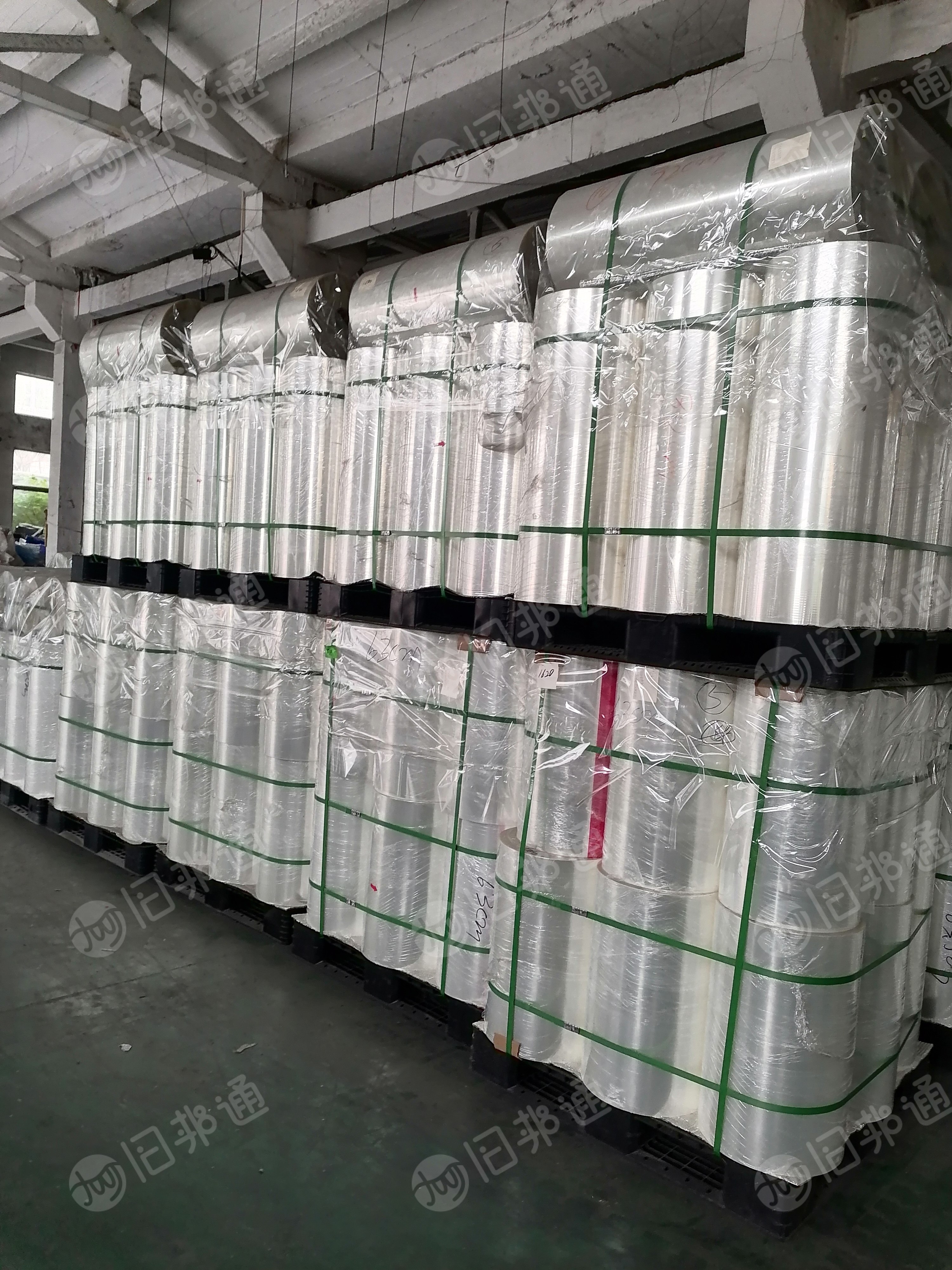1.9丝二次利用pet滑膜,月供100吨,现货出售