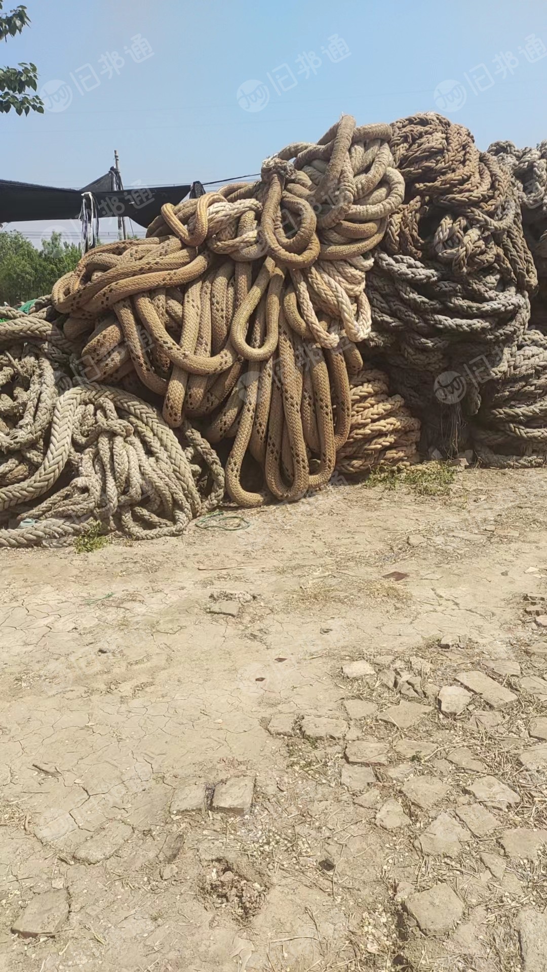 长期大量出售二手缆绳,涤纶缆绳,丙纶缆绳都有