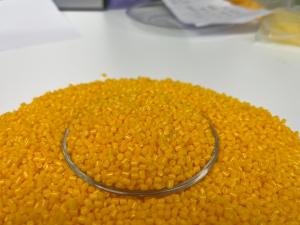 大量收购黄色HDPE颗粒