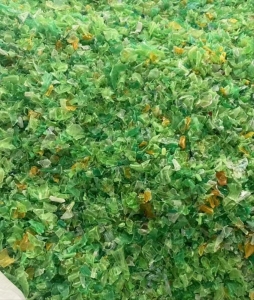 pet绿色瓶片现货200吨，出售