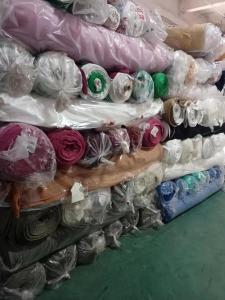 出售复合布料，德绒，单孔丝，牛奶丝，杂色，现货150吨