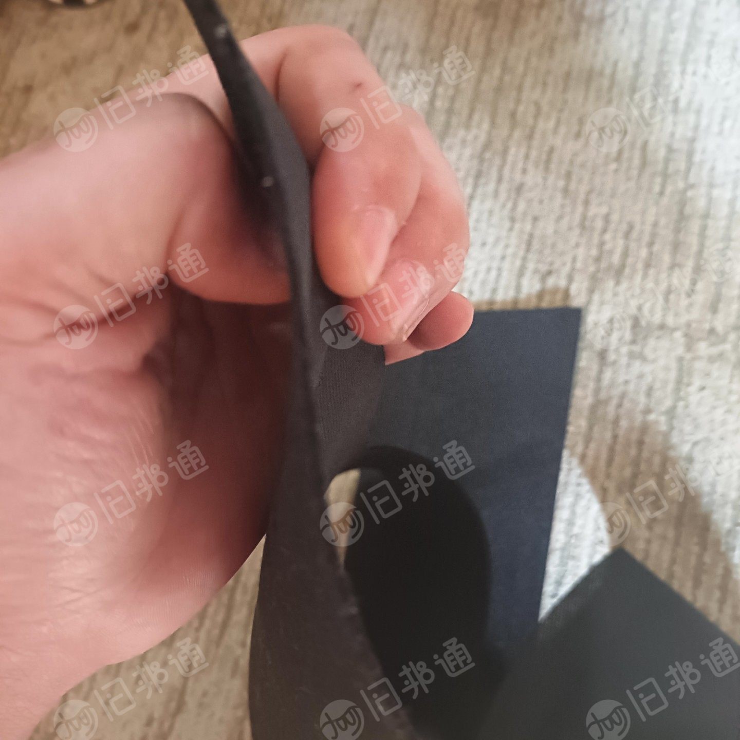 回收汽车AB柱外包布边角料 比亚迪 小鹏,涤纶复合针刺无纺布边料