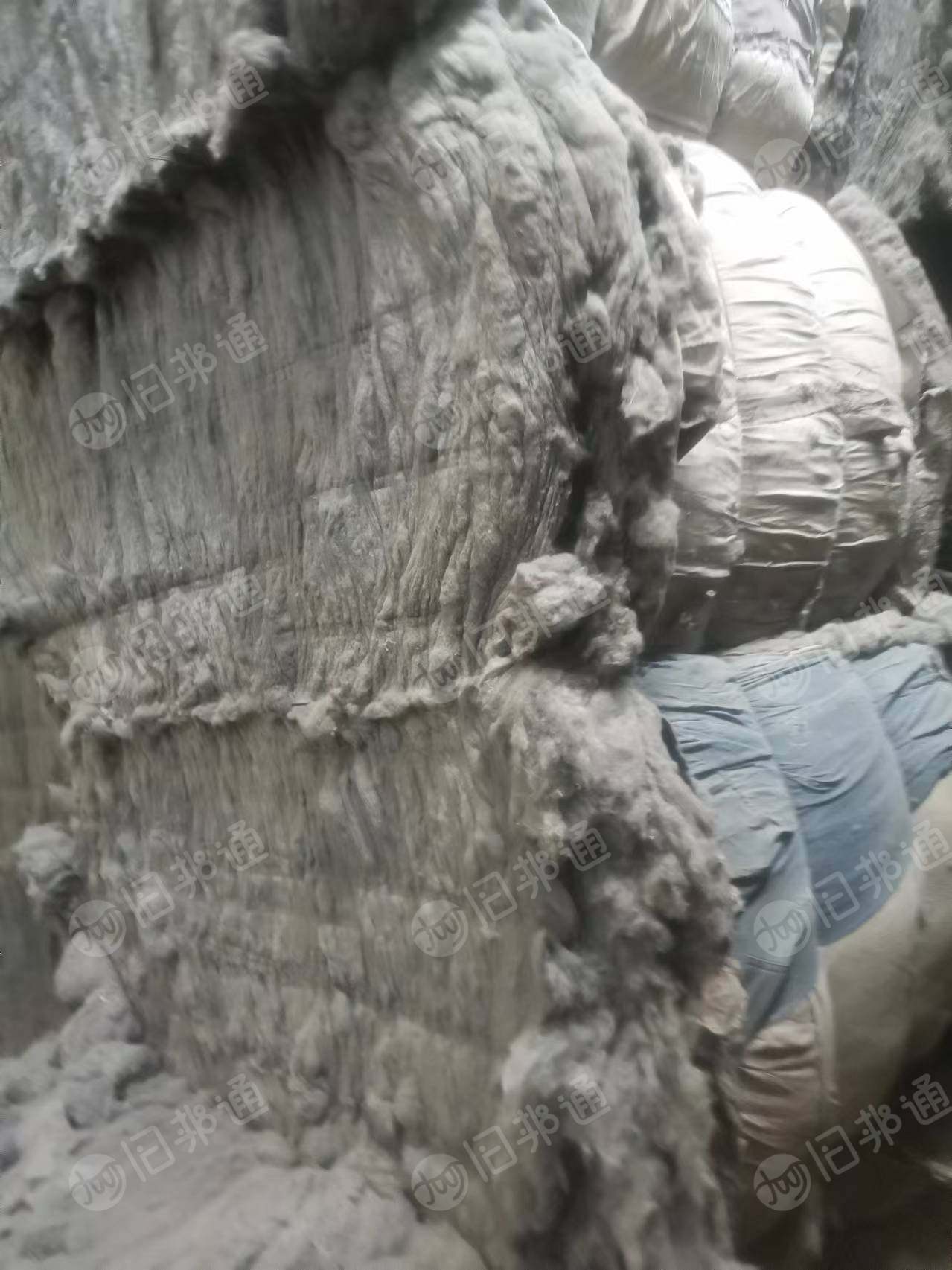 出售牛仔布块,回丝开的棉,麻灰色,现货四十吨