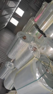 制品厂下来的pet膜，月供一百吨，长期出售