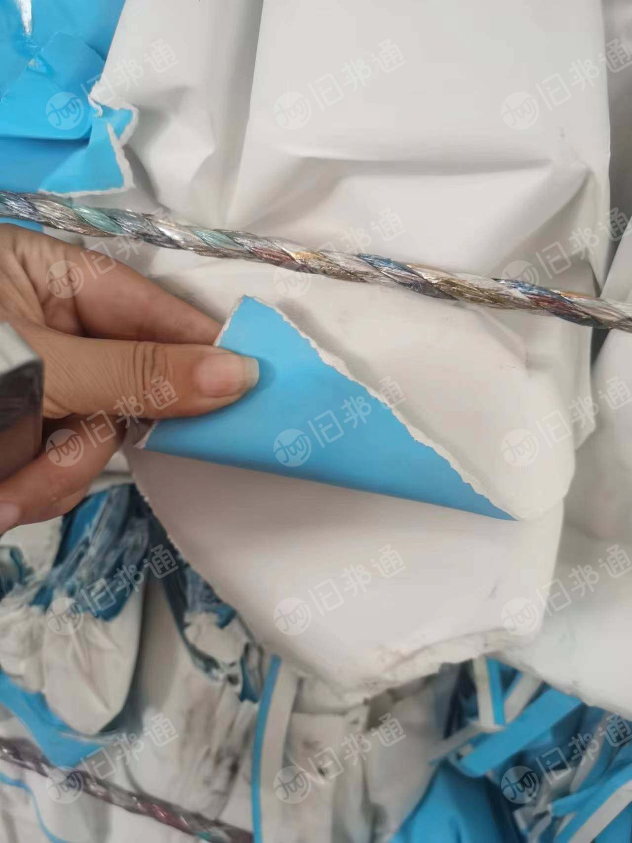 出售原木浆淡蓝色单面涂层,中湿强