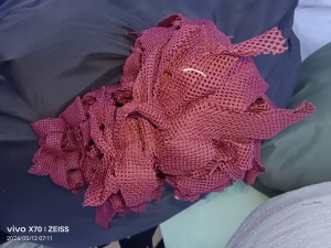 涤纶氨纶拉丝料，涤纶废布料，杂色涤纶废布，出售