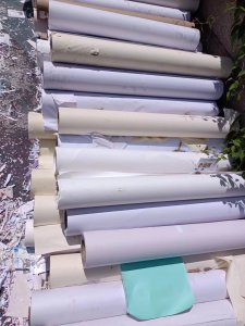 出售6寸二手纸管，厚度1.5cm，长度78/82/88cm