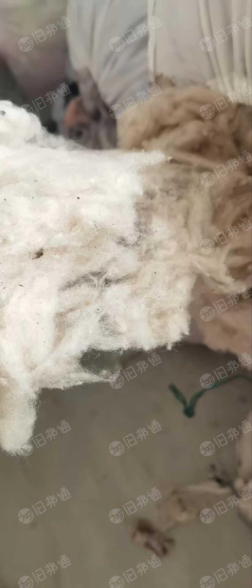 出售混合绒,羊绒约占30%,其他绒占70%,现货有几十吨,货在河北清河