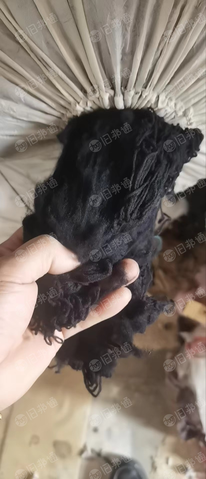 出售混合绒,羊绒约占30%,其他绒占70%,现货有几十吨,货在河北清河