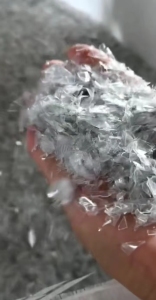 出售二级PET吸塑片破碎料