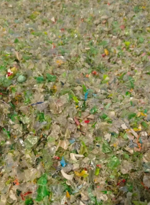 水漂料，瓶盖破碎料和聚酯片，有一挂车，现货出售