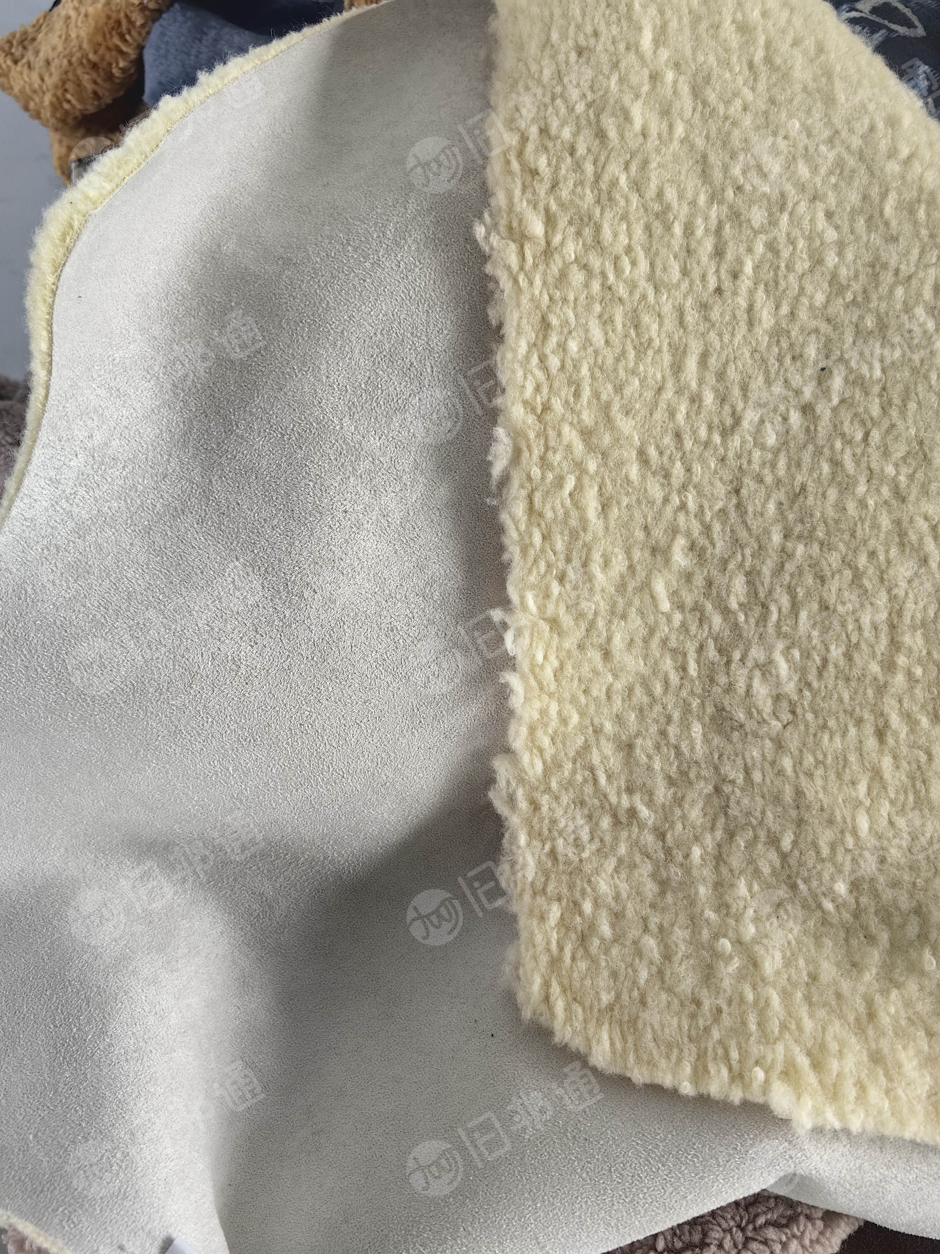 长期大量出售服装下脚料,一面皮,一面绒