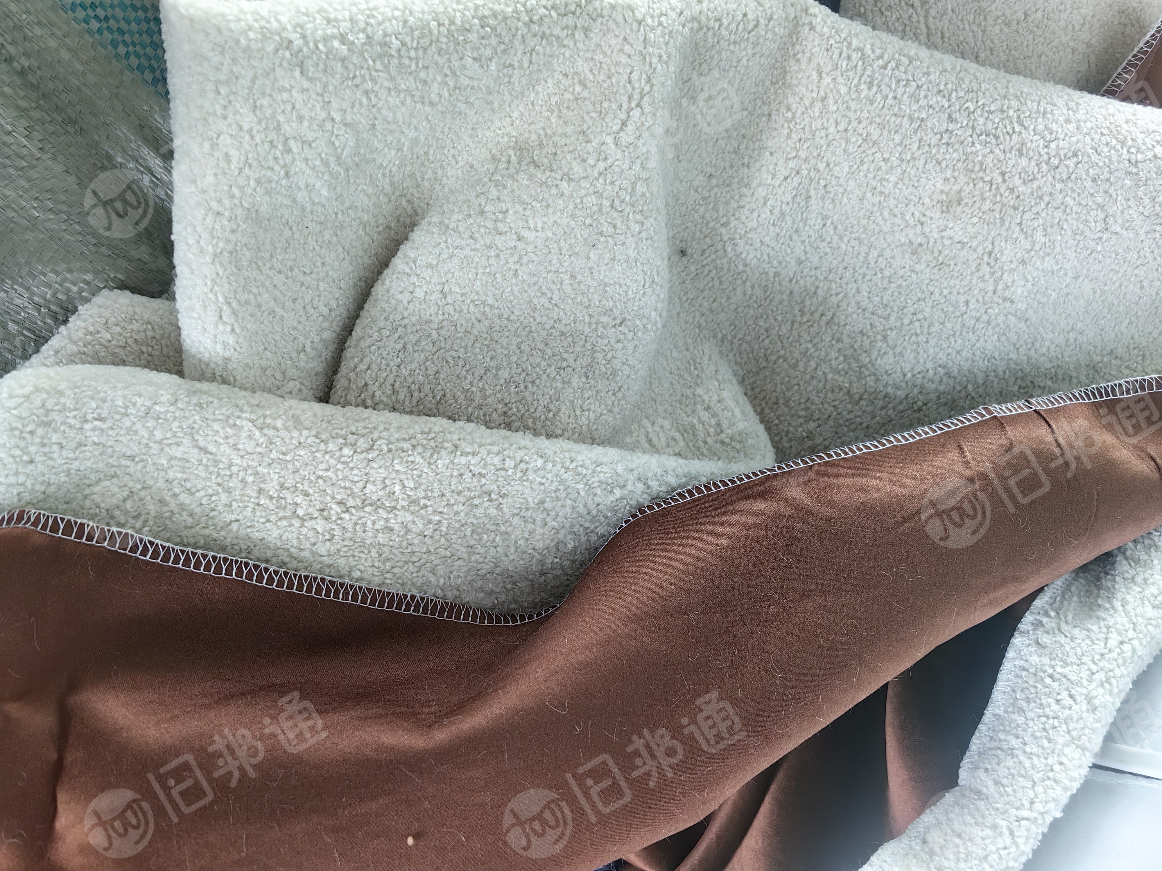 长期大量出售服装下脚料,一面皮,一面绒
