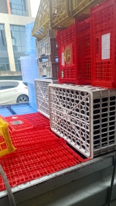 出售各种颜色水果筐破碎料，一个月有10多吨