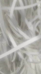 出售全漂PP打包带压块，杂色和透明都有，分开的