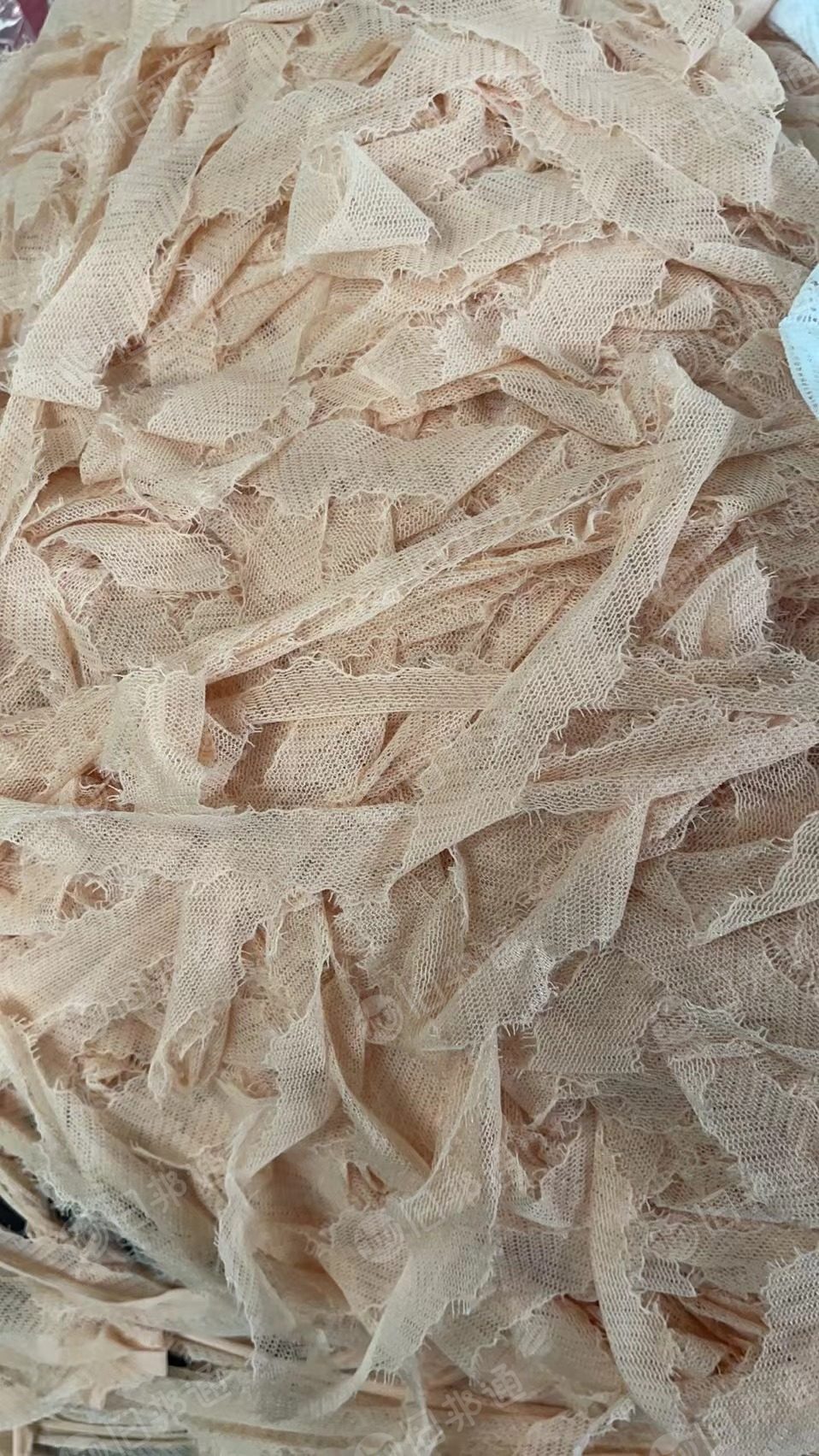 售锦氨混合花边碎,碎布料,货在福建长乐