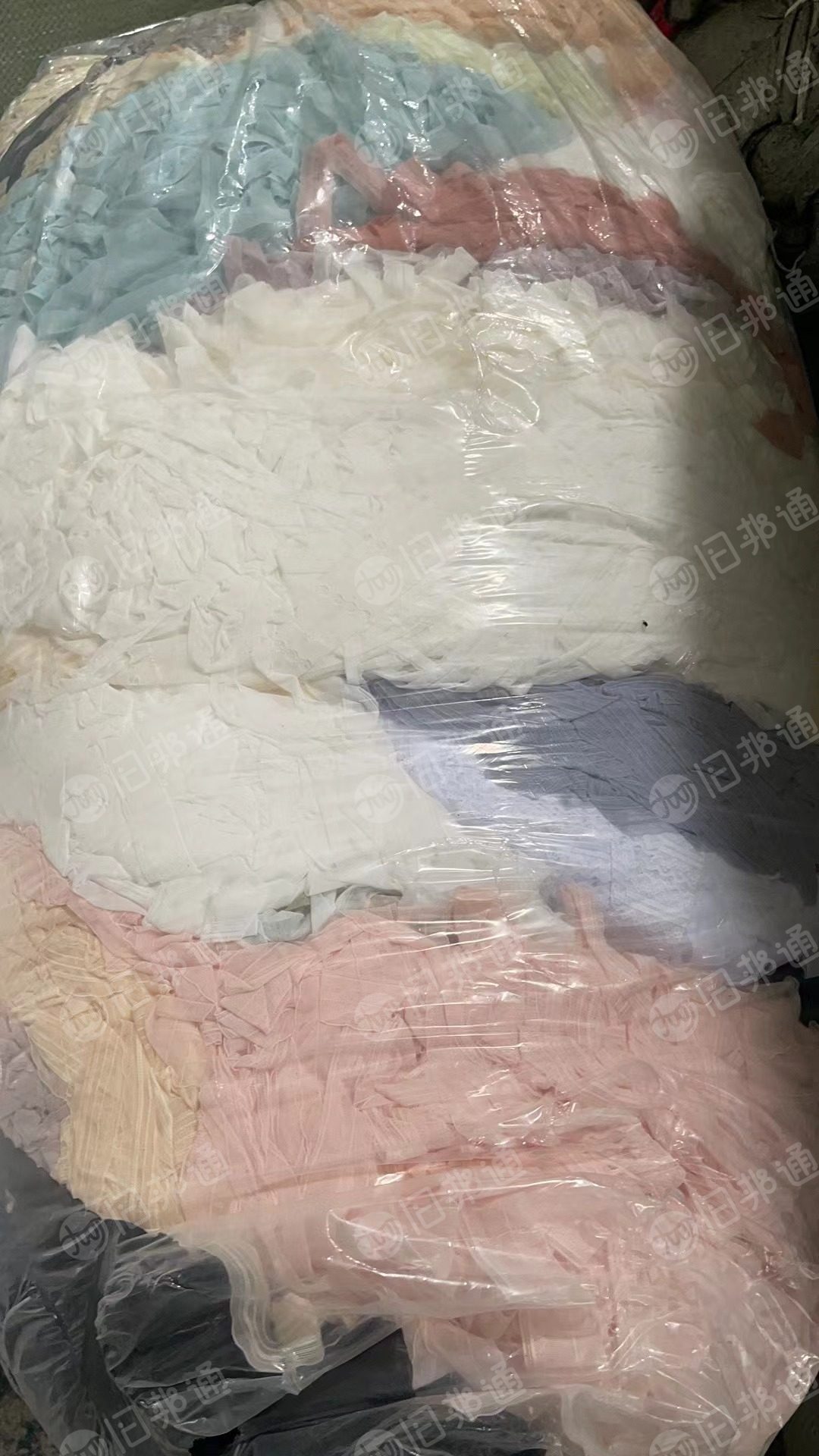 售锦氨混合花边碎,碎布料,货在福建长乐
