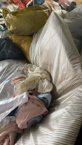 出售旧衣服统货，大学里的，棉被，鞋子