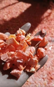 常年出售MPP管道破碎料，电力管破碎料