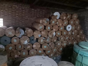 出售灰色汽车内饰无纺布，纯涤纶，货在天津