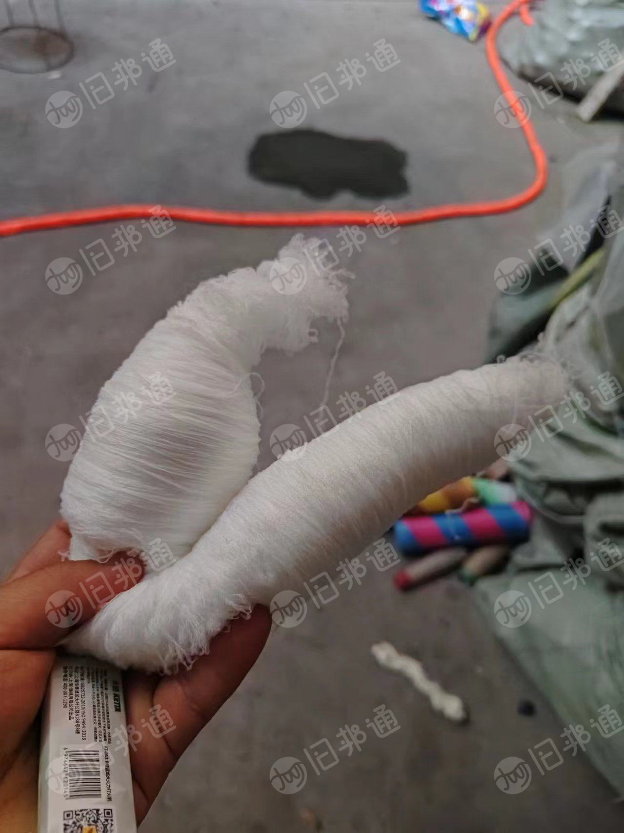 出售开花料,涤纶废布,氨纶废布,网纱布,网布条,涤纶拉丝料,绣花线,白色,杂色,现货共100吨