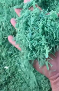 长期出售干粉PET打包带破碎料