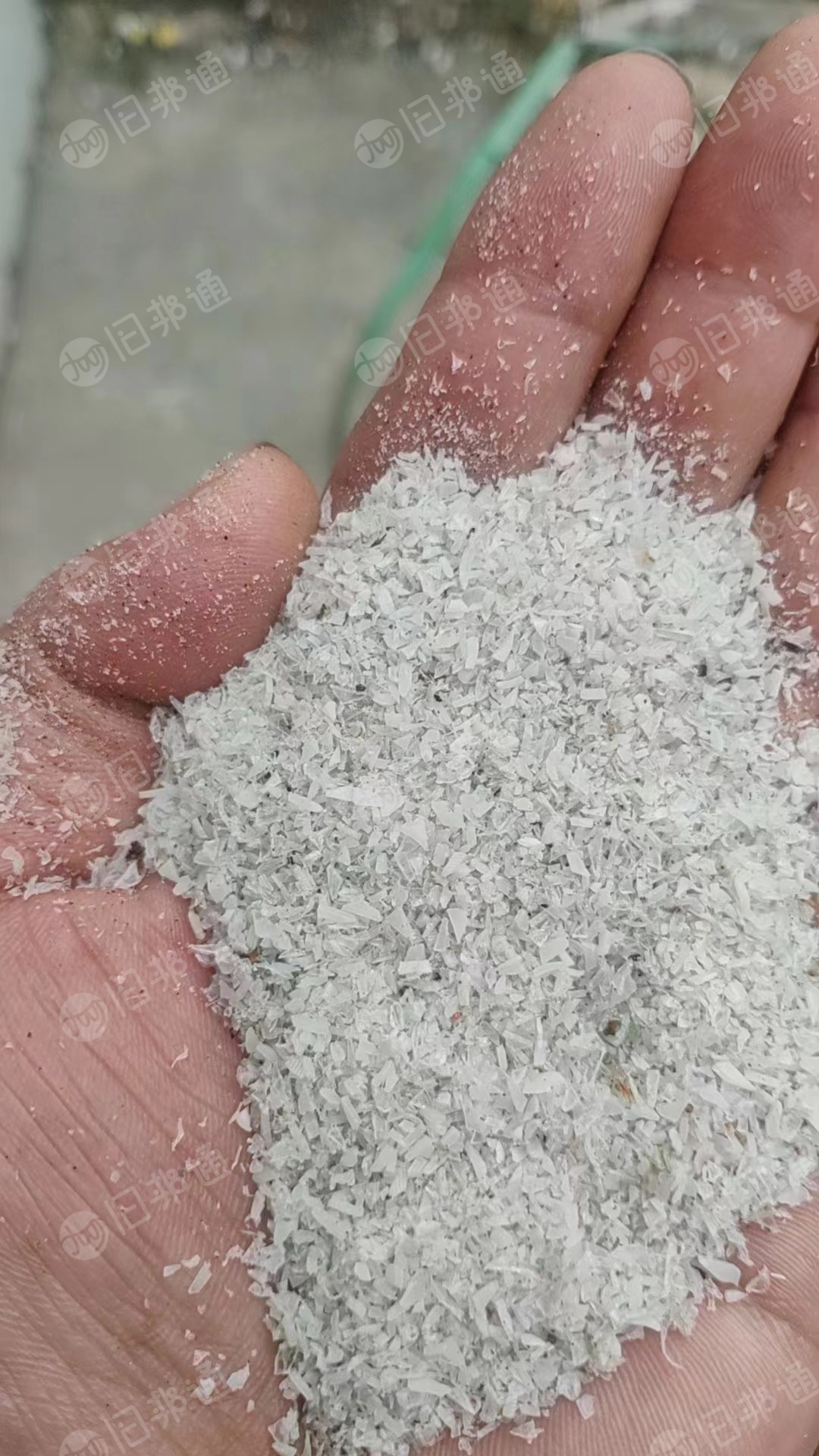 长期出售PET轻胶膜破碎料,现货10吨,厂在湖北十堰