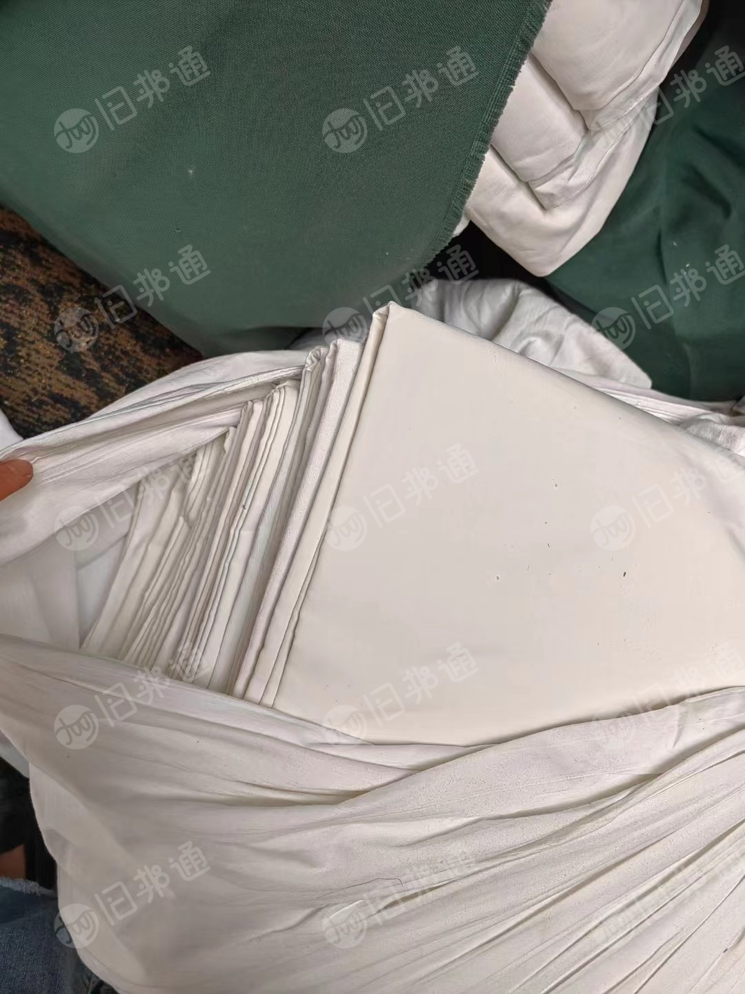 长期出售酒店宾馆下来的旧床单被罩,枕头,浴巾毛巾地巾等 货在山东济南