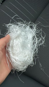 涤纶工业废丝，大量回收