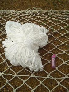 出售涤纶材质防坠网，安全网，现货有4吨左右，货在广东佛山