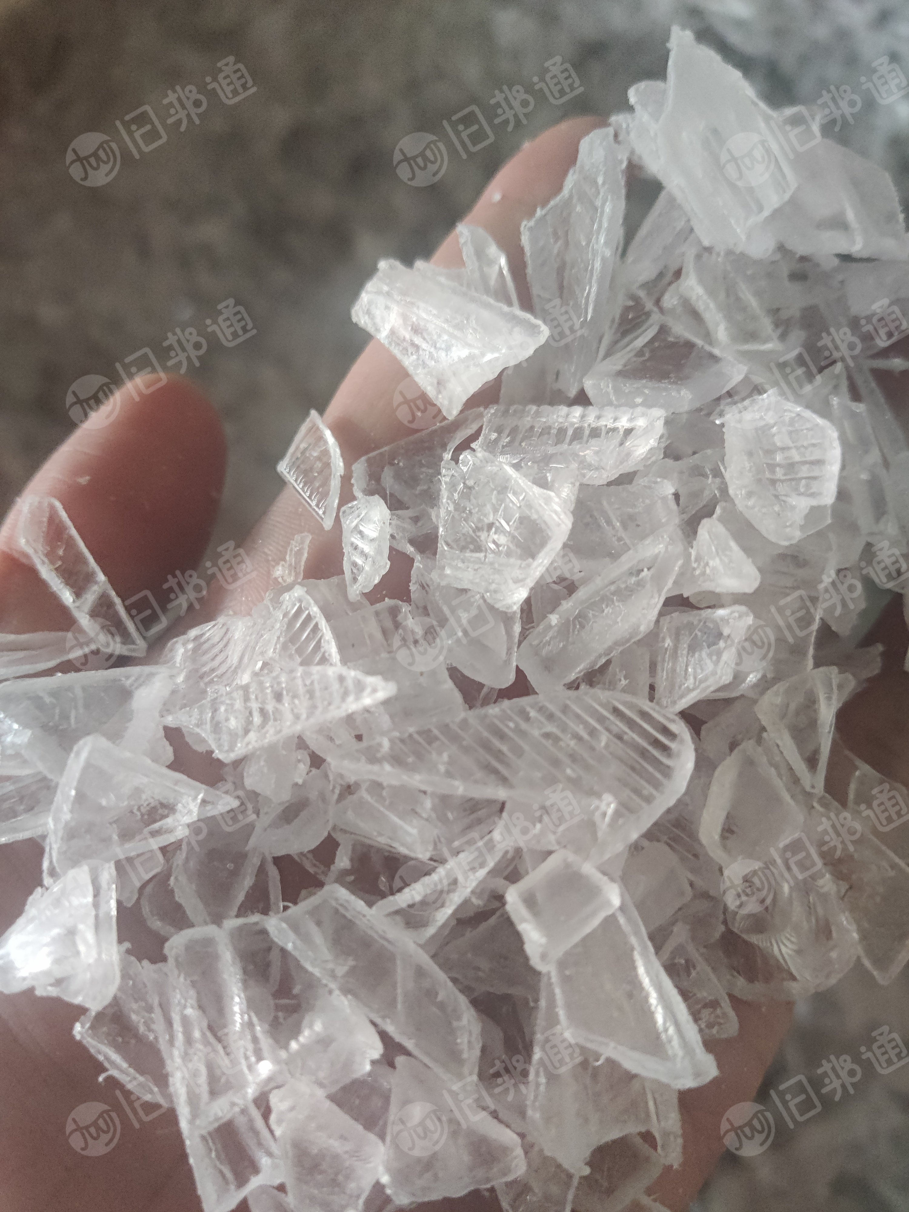 出售透明PC破碎料,灯罩破碎料,现货100多吨