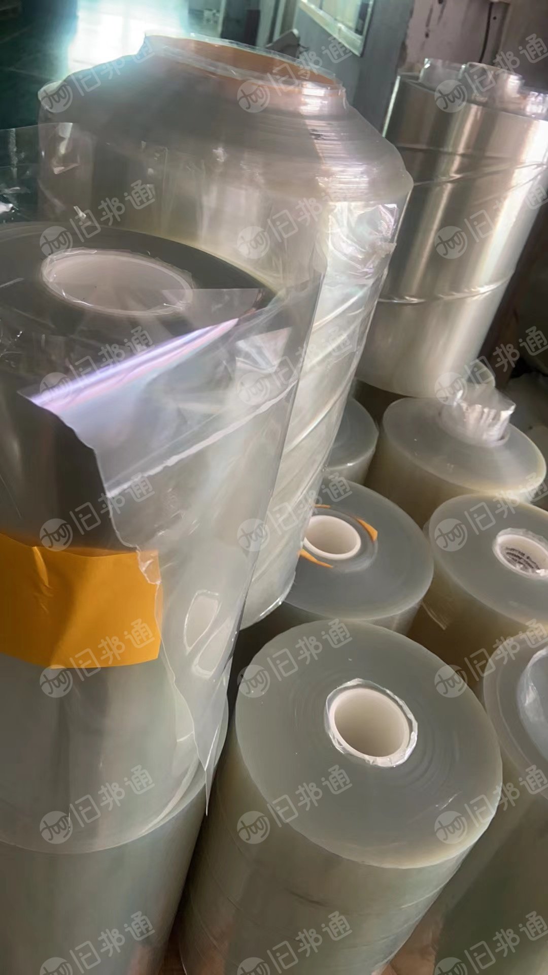 出售PET原膜(单双膜都有)和pet磨砂膜,月供60吨