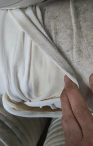 出售库存全棉超柔坯布，白色，门幅1.8M,克重400g,货在浙江绍兴