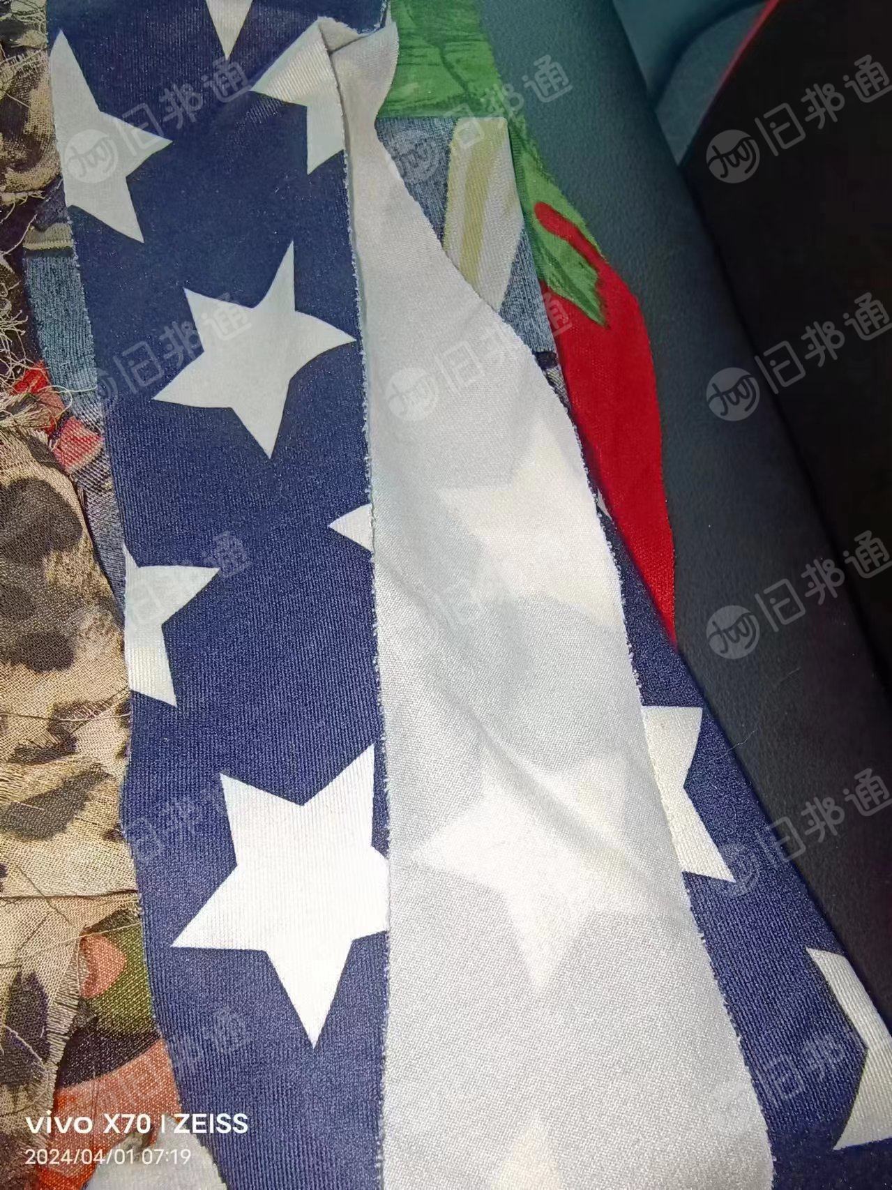 长期出售服装下脚料,涤纶氨纶拉丝料,统货,每月都有几十吨,货在河北石家庄