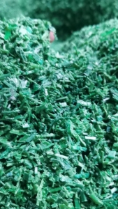 长期出售PET打包带破碎料，塑钢带破碎料