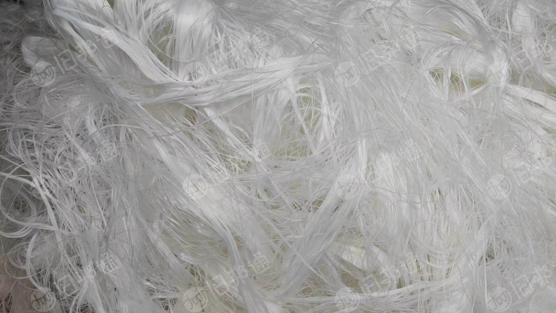 出售涤纶丝,库存丝,白色,现货几十吨