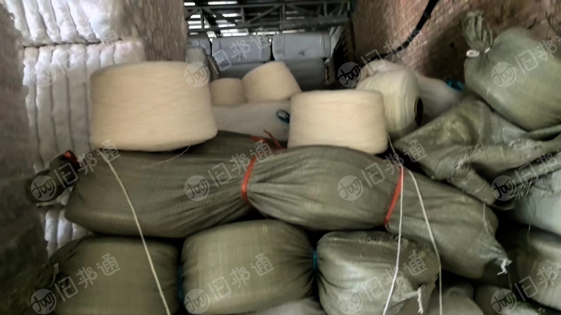 长期出售次品涤棉纱,库存纱线,现货20吨