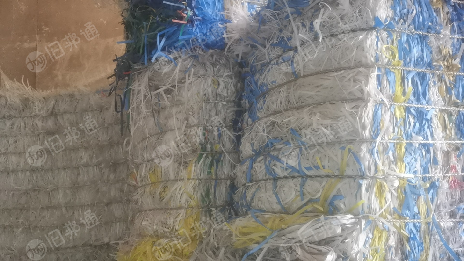 长期出售PP打包带毛料,月供2挂,漂沉分开