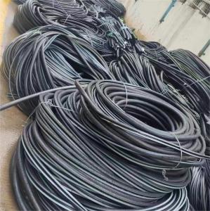 出售PVC电缆皮，白加黑中条管皮