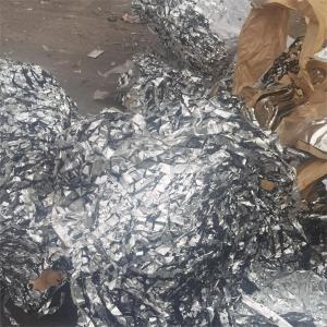 出售铝箔纸，带黑胶，炼油用，现货40吨