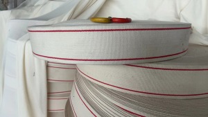 出售纯棉材质的绳带，现货有6吨，货在山东潍坊