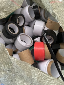 出售PVC胶带头，电工胶带废料