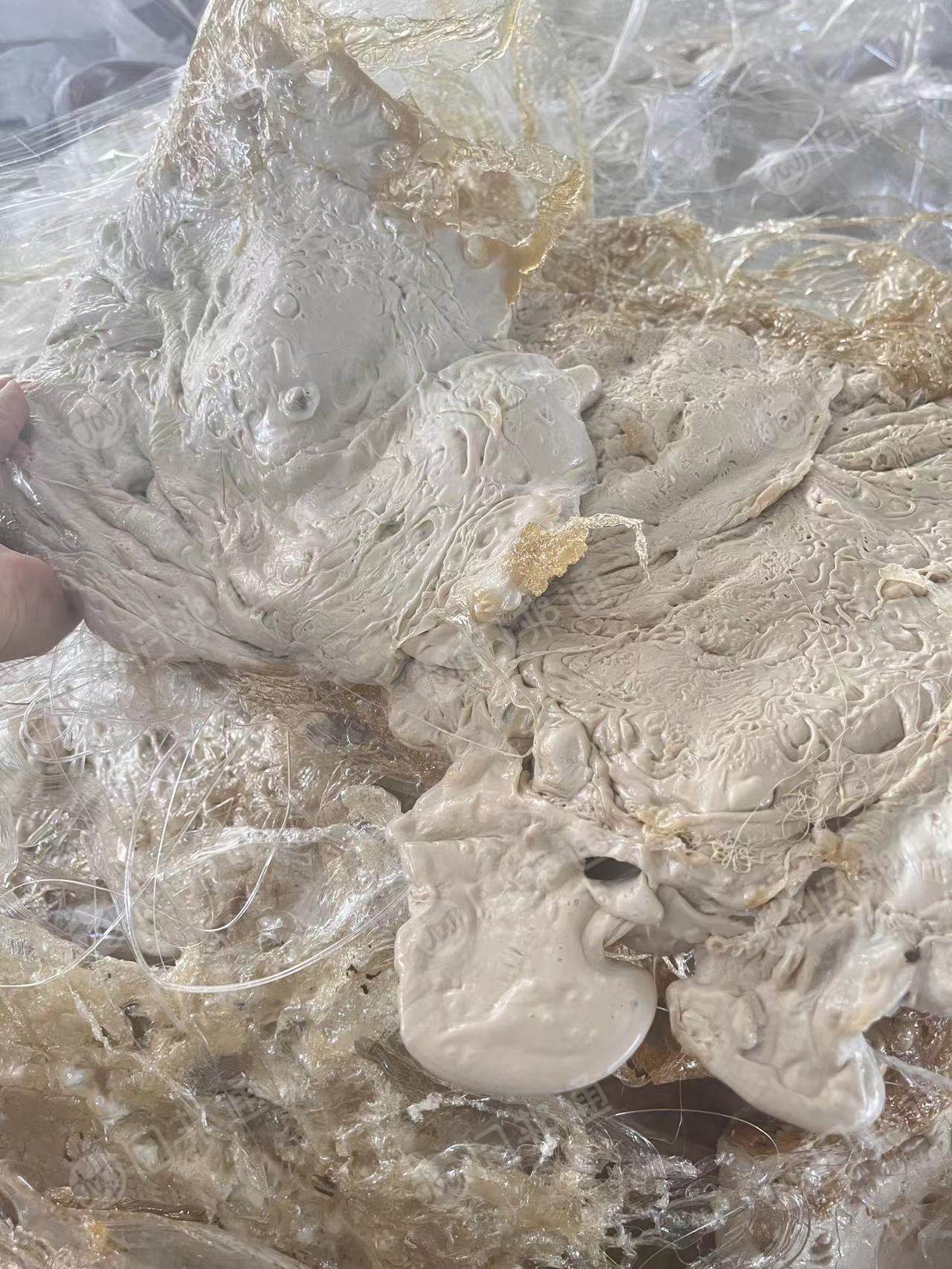 出售PET机头料,块料,是吸塑厂下来的,现货8吨左右
