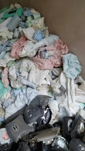 出售尼龙气囊布，拆车下来的，每月都有