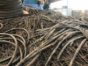长期回收废旧电缆下脚料，毛料