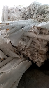 大量回收纺织厂处理小卷布，涤塔夫，春亚纺