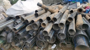出售PE管道废料，现货6吨