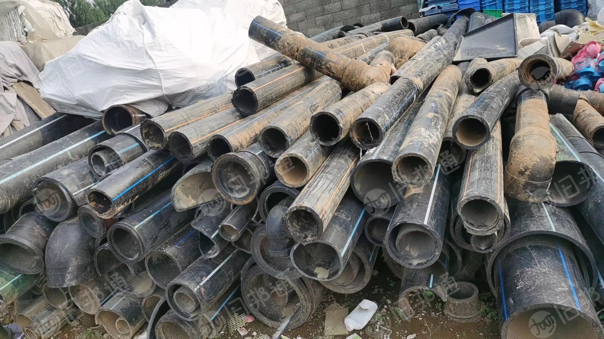 出售PE管道废料,现货6吨
