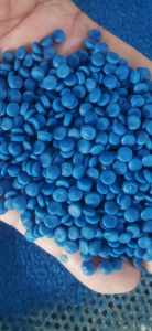 长期出售HDPE颗粒，吹膜各种，吹塑，蓝色颗粒